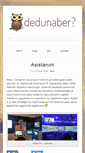 Mobile Screenshot of dedunaber.com
