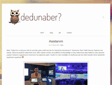 Tablet Screenshot of dedunaber.com